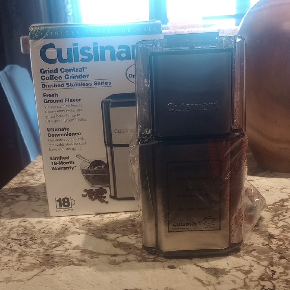 Cuisinart Brushed Stainless Steel Coffee Grinder